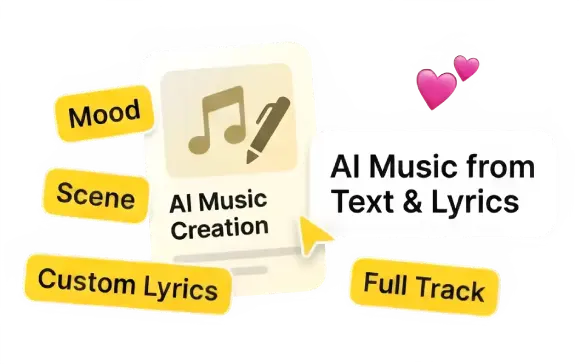 AI music generator- create music from text & lyrics