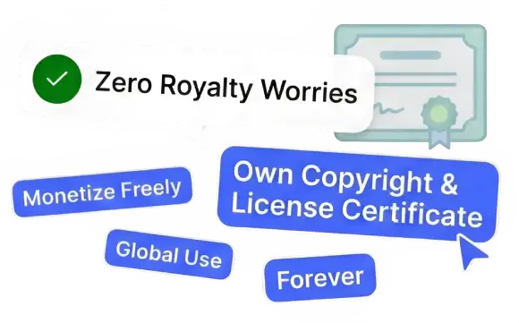 AI music generator- full ownership & zero royalties