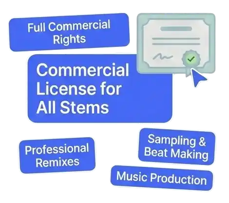 Commercial License for All Stems